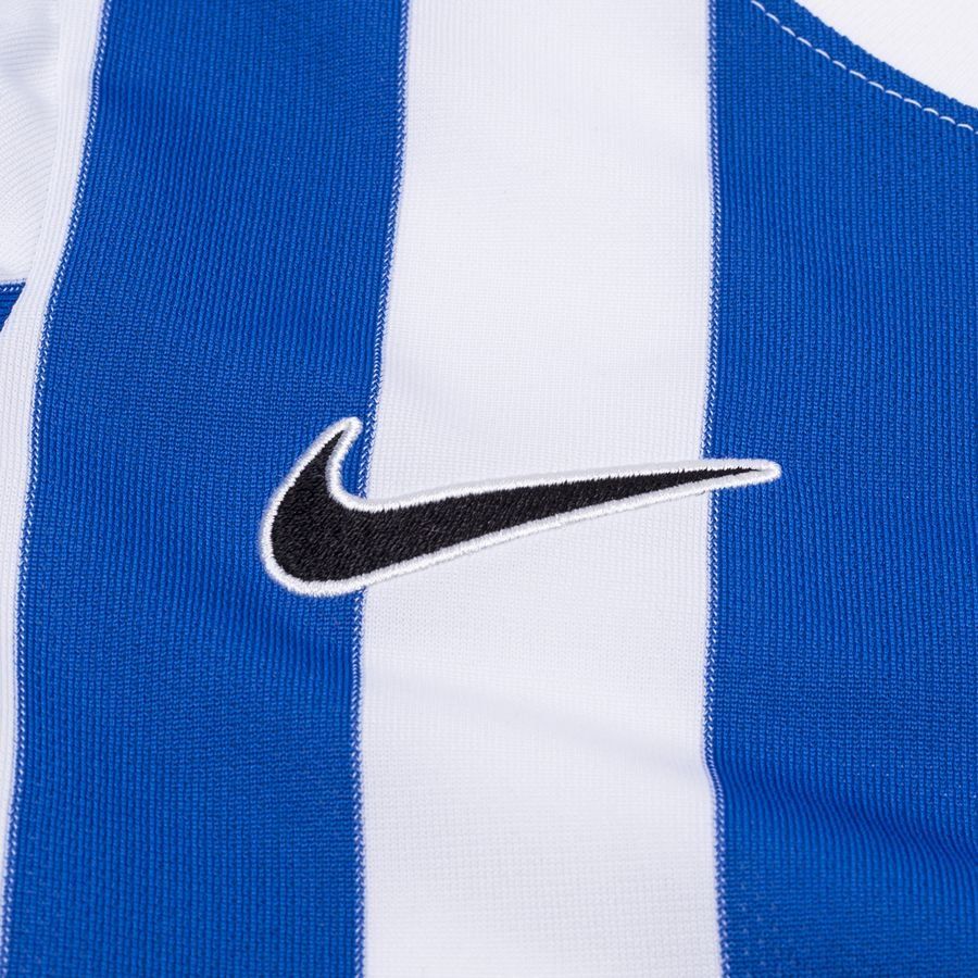 Nike Maillot DF Striped Division IV - Blanc/Bleu/Noir Enfant
