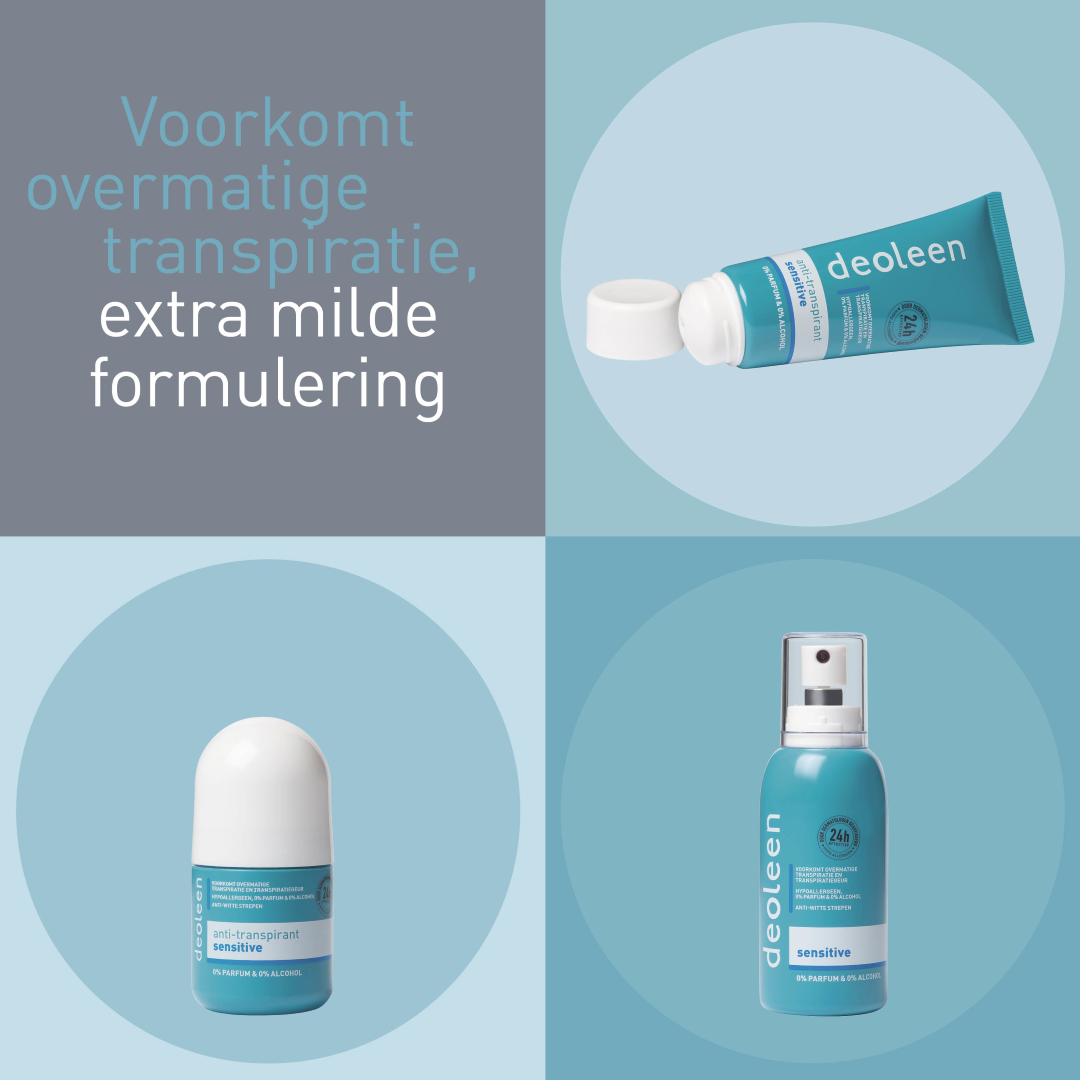 Deoleen Anti-transpirant creme sensitive (50 ml)