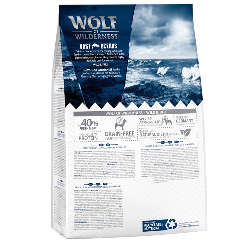 Wolf of Wilderness Vast Oceans, poisson