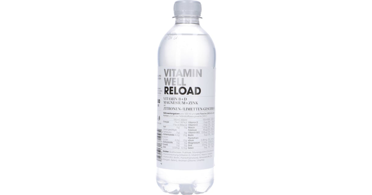 Vitamin Well Reload 0,5 Liter (Einweg)