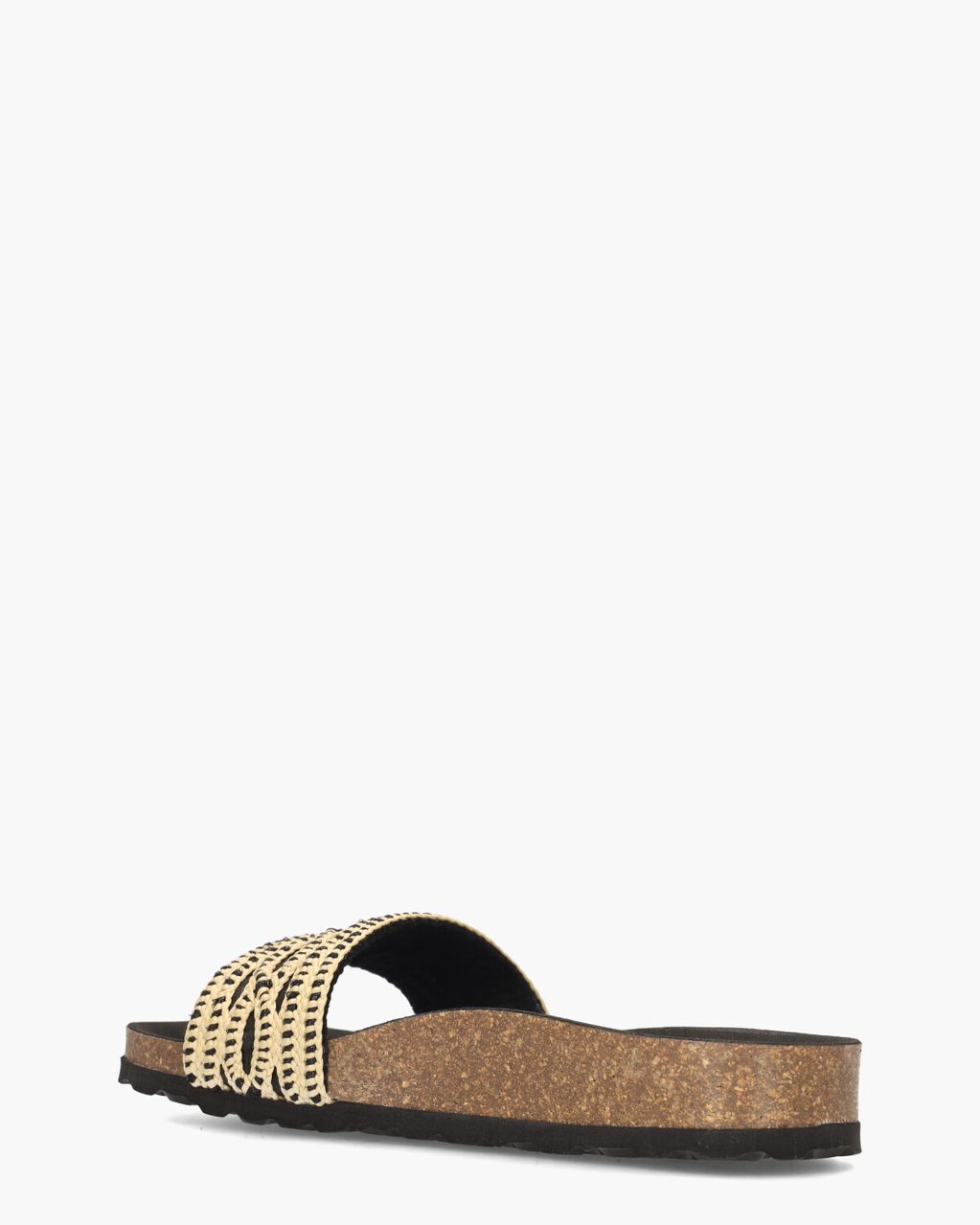 Cypres Tisha Beige/Zwart Damesslippers
