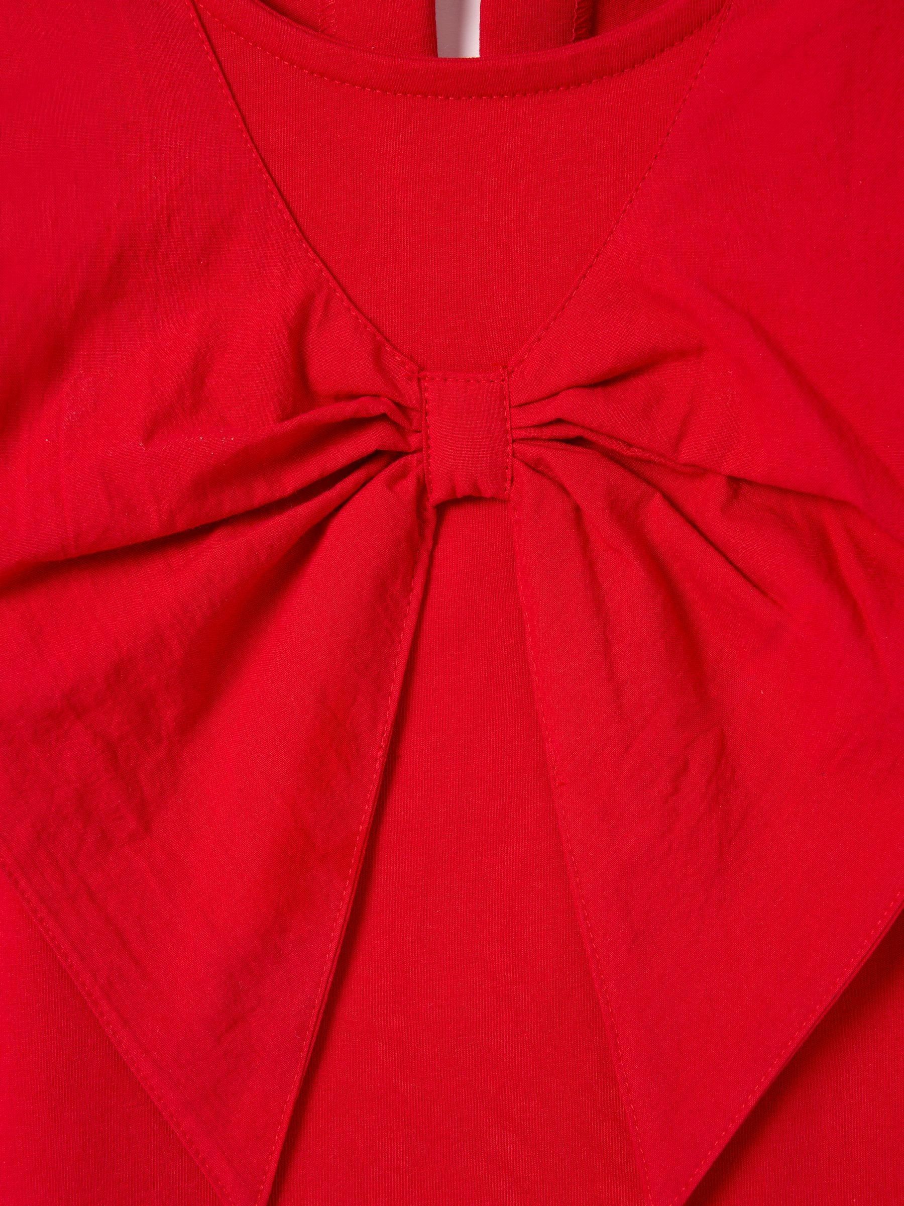 Angel & Rocket Tilly Woven Collar Puff Sleeve Top