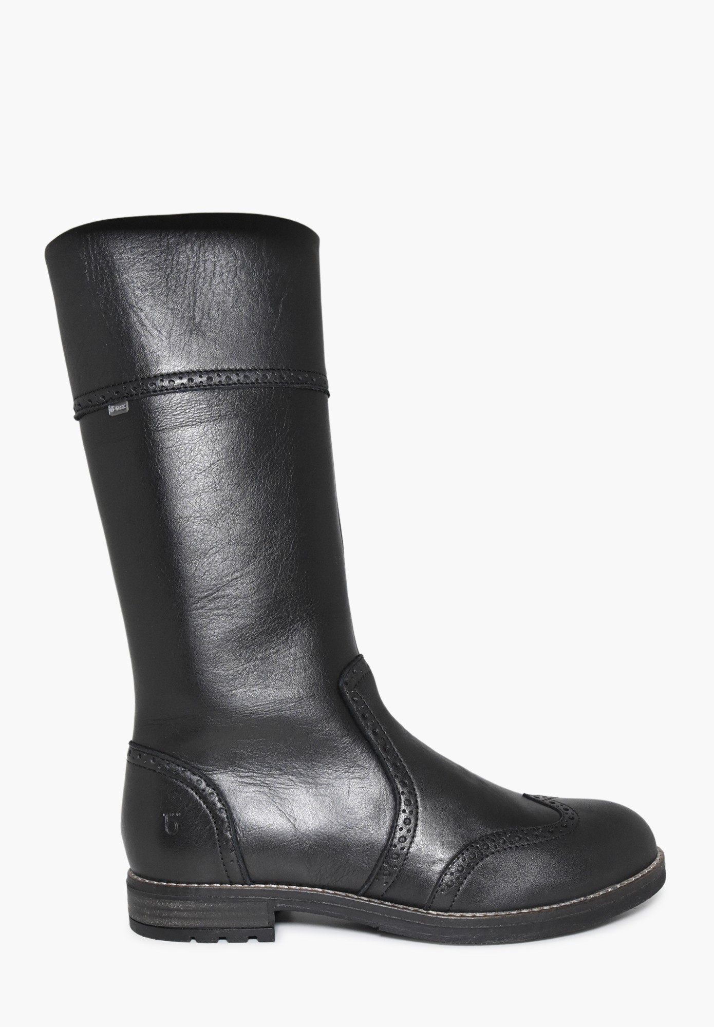Saas Fee TEX Wollfutter Junior Schwarz