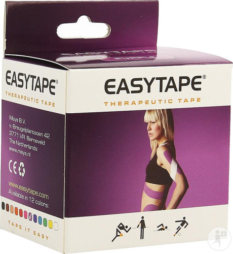 Easytape Therapeutic Tape Kinesiology Purple 1 Pièce