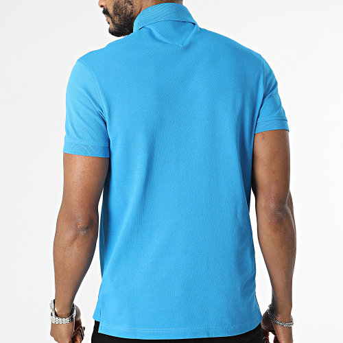 Polo Manches Courtes 1985 Slim 7771 Bleu Clair