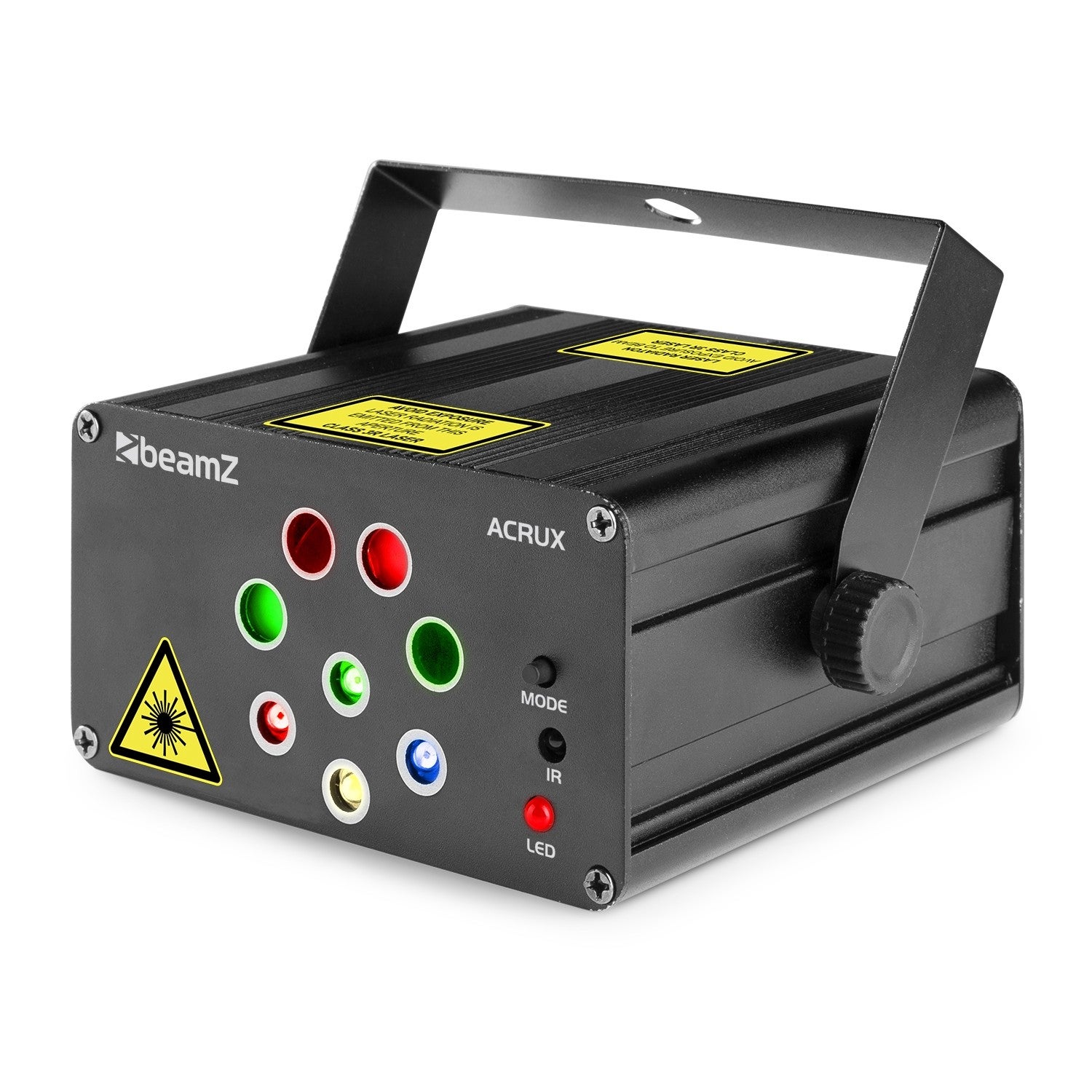 BeamZ Acrux Quatro R/G party laser systeem met RGBW LED's