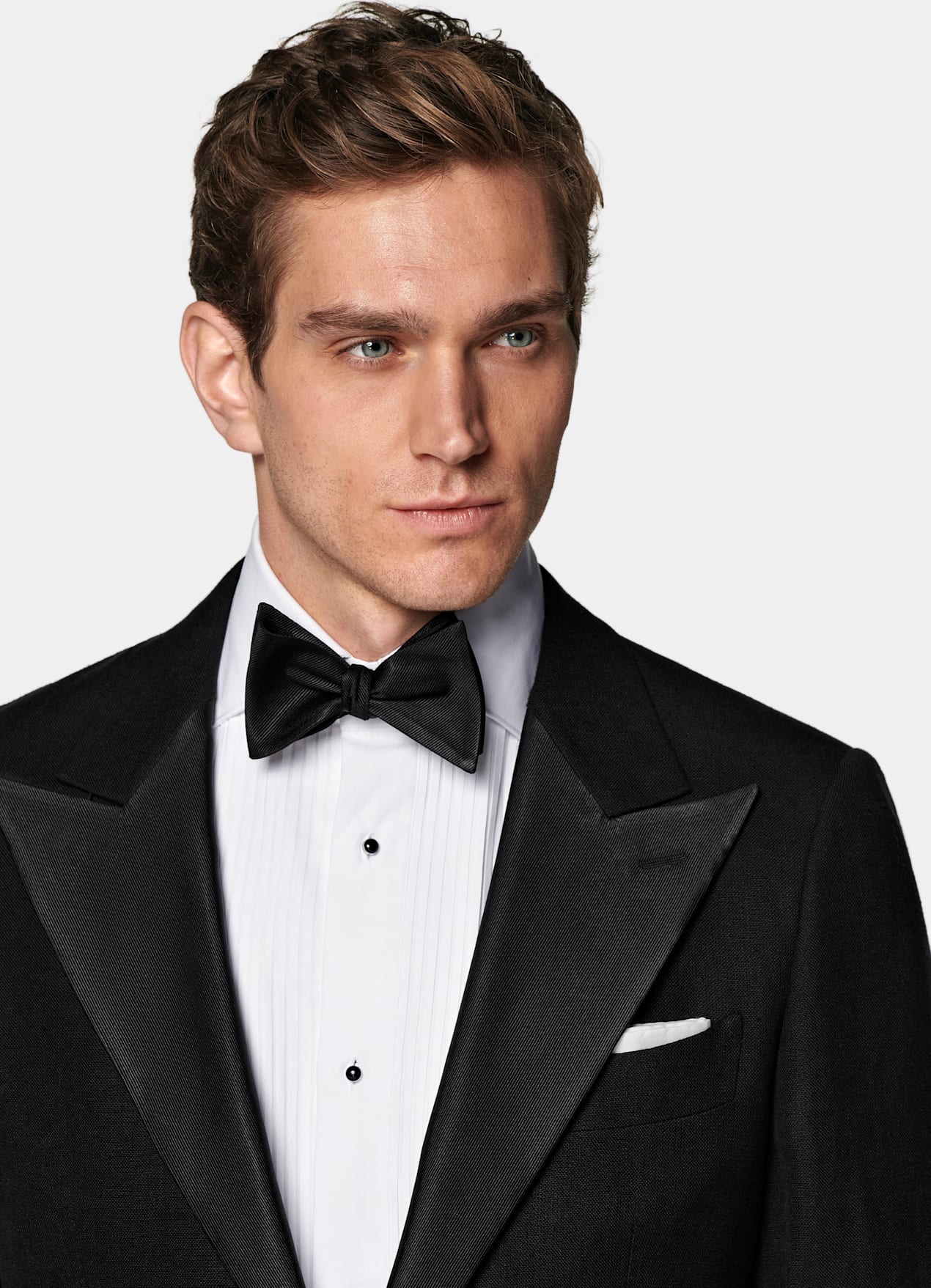 Smoking Havana coupe Tailored noir