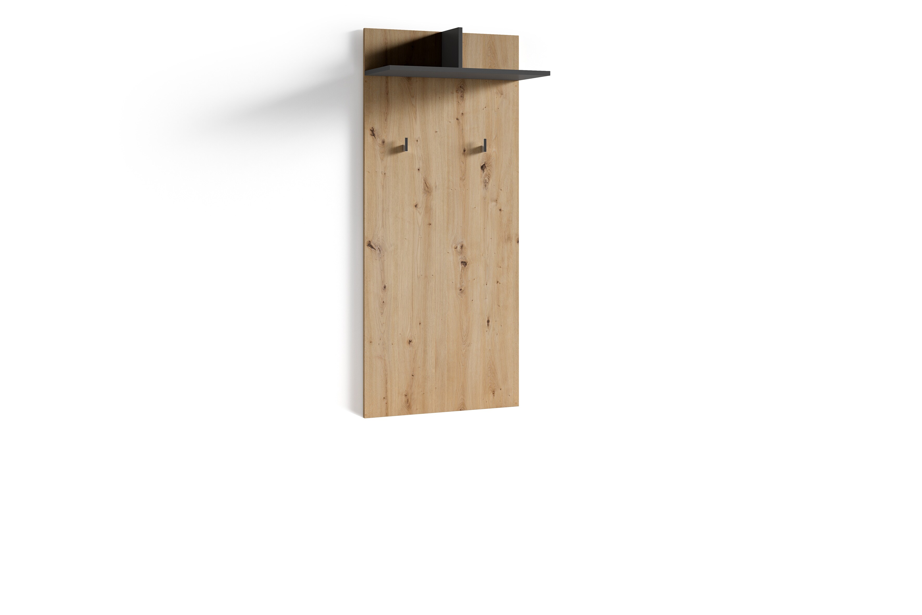 byLIVING Wandpaneel BEN, Breite 60 cm, Artisan Eiche (Eiche-Optik)/anthrazit