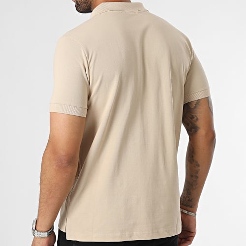 Polo Manches Courtes Taupe