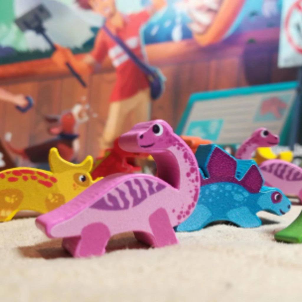 Draftosaurus + extensions - Set d'autocollants