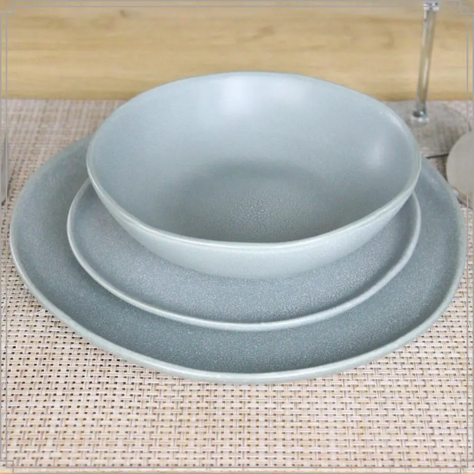 OTIX Ontbijtborden Bordenset 12 Persoons Dessertbord 21cm Aardewerk