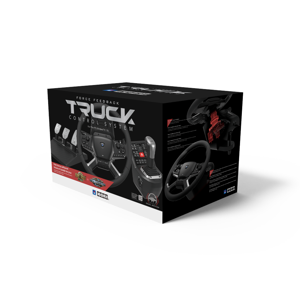 Hori Force Feedback Truck Control System for PC windows 10/11
