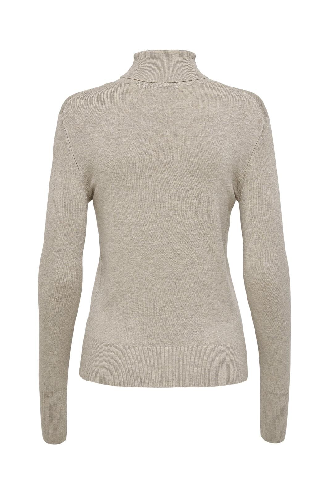 Only Onlvenice Life Ls Roll Pullover Knt 3526915 whitecap gray melange