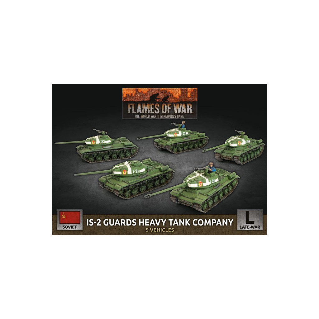 Flames of War - IS-2 Guards Heavy Tank Company