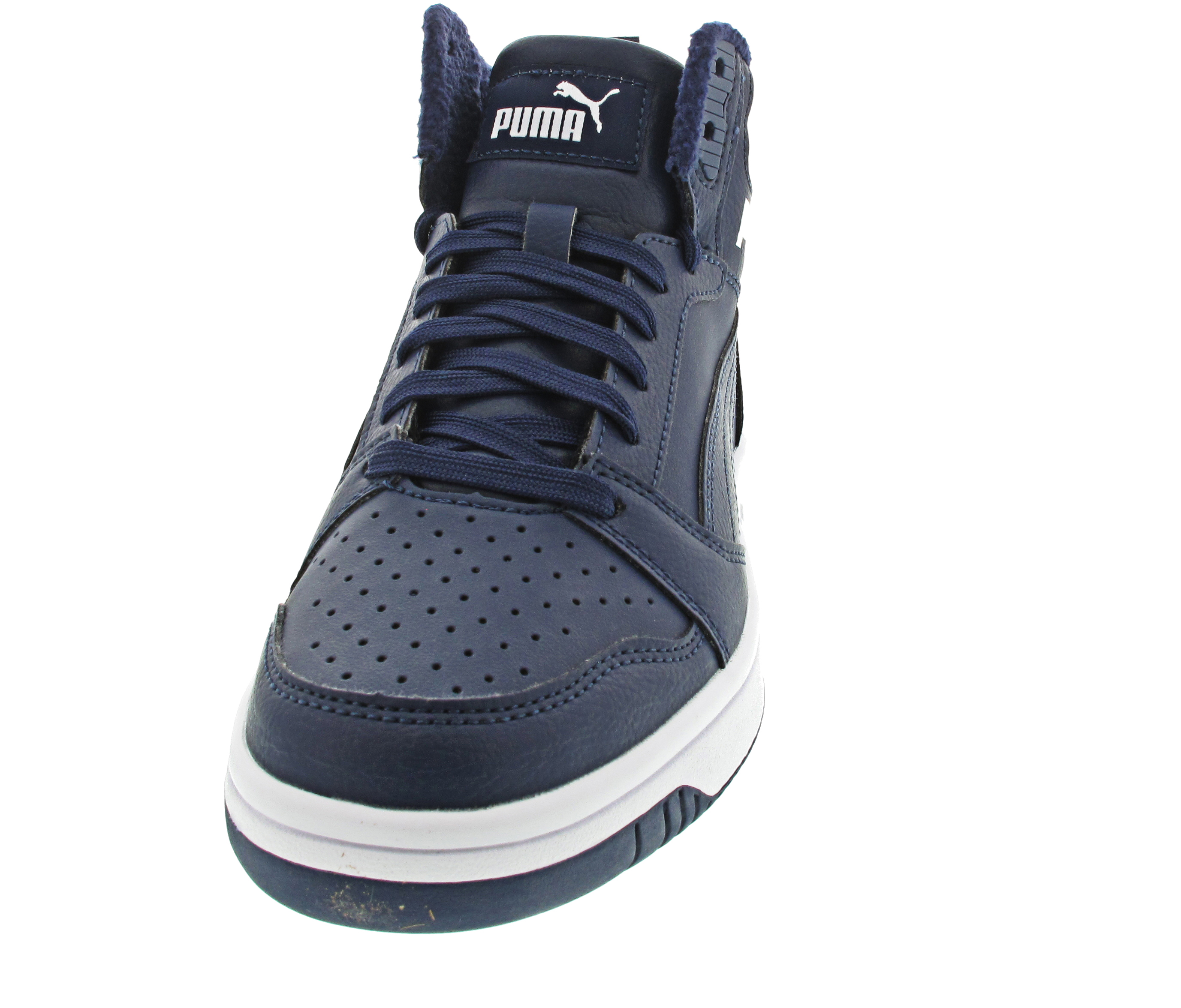 Puma Rebound V6 Mid WTR Jr Sneaker blau
