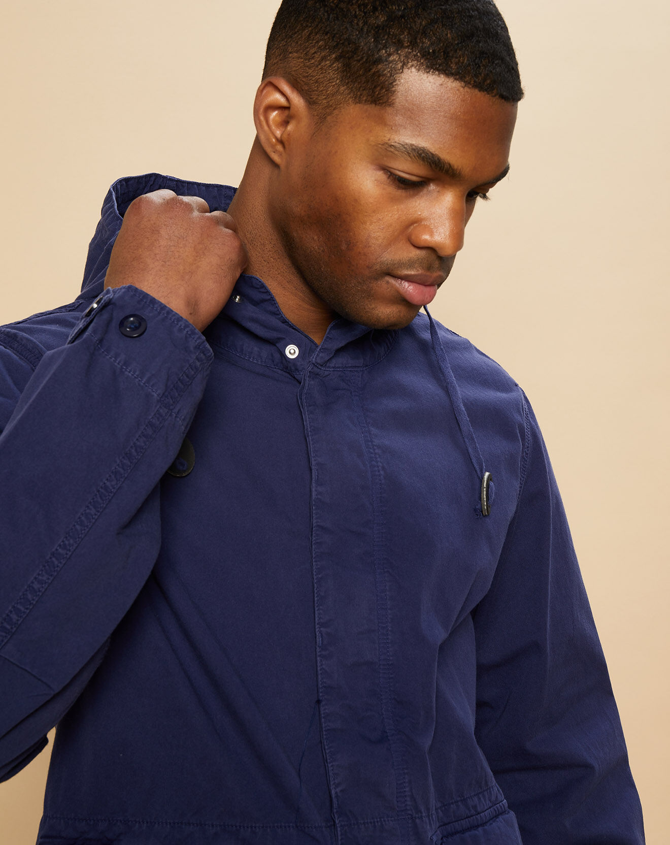 Hartford Veste John worker bleue