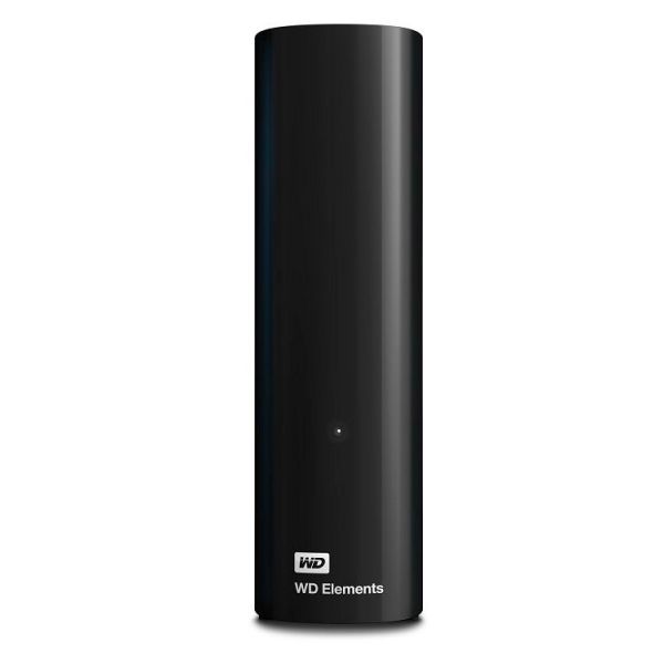 Disco Externo Western Digital Elements Desktop 8TB USB 3.0 Preto - WDBWLG0080HBK-EESN