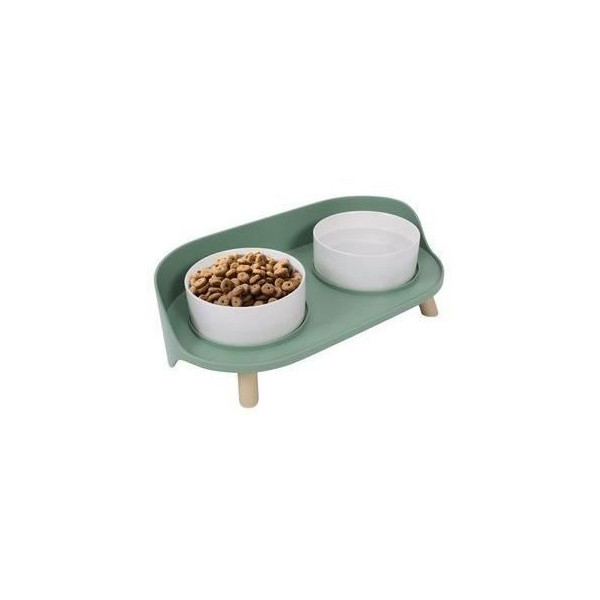 Gamelle double surélevée m.pets altitude - 2x50 ml