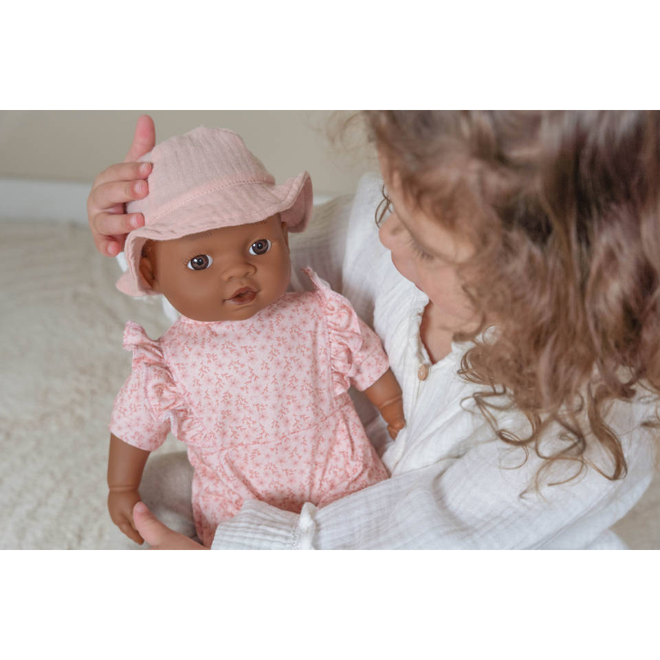 Little Dutch babypop kleertjes Pink Floral - roze