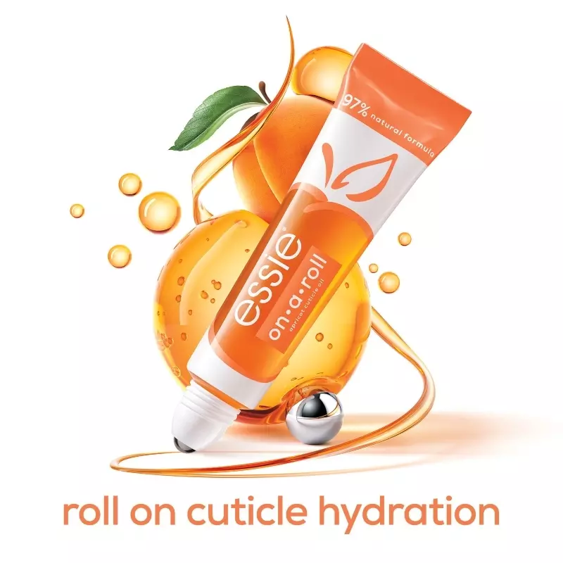 Essie On-A-Roll Apricot Nail And Cuticle Oil 13,5 ml