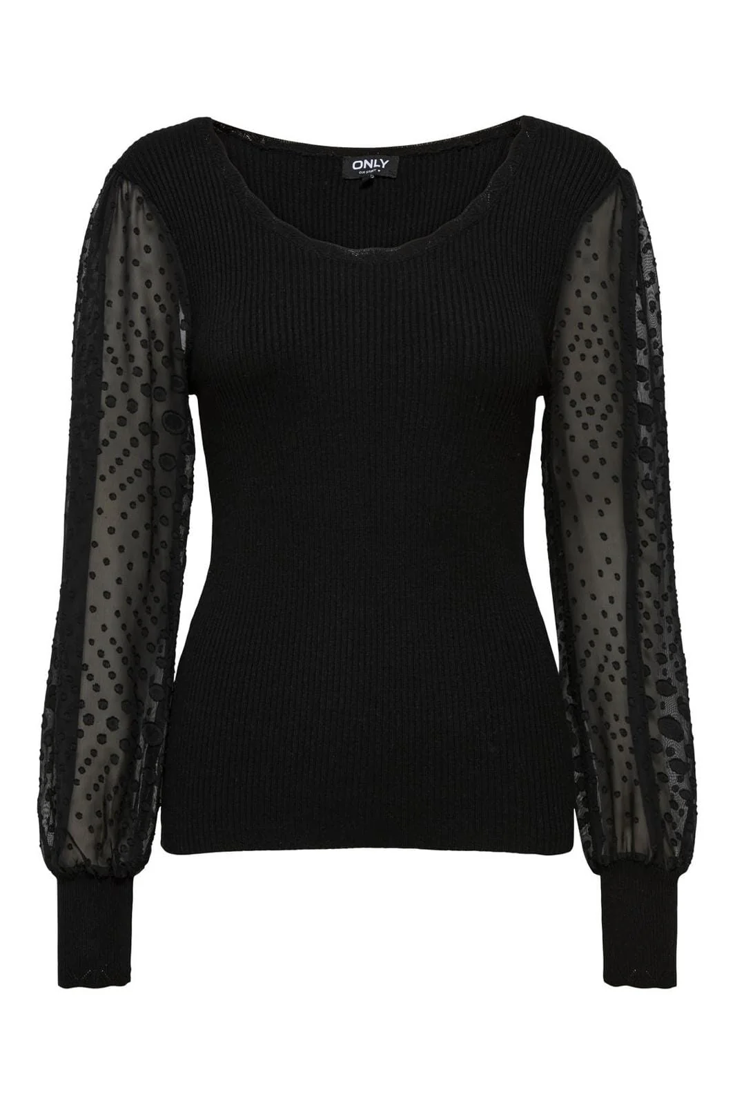 Only Onljulie Life Ls Mix O-Neck Cc Knt