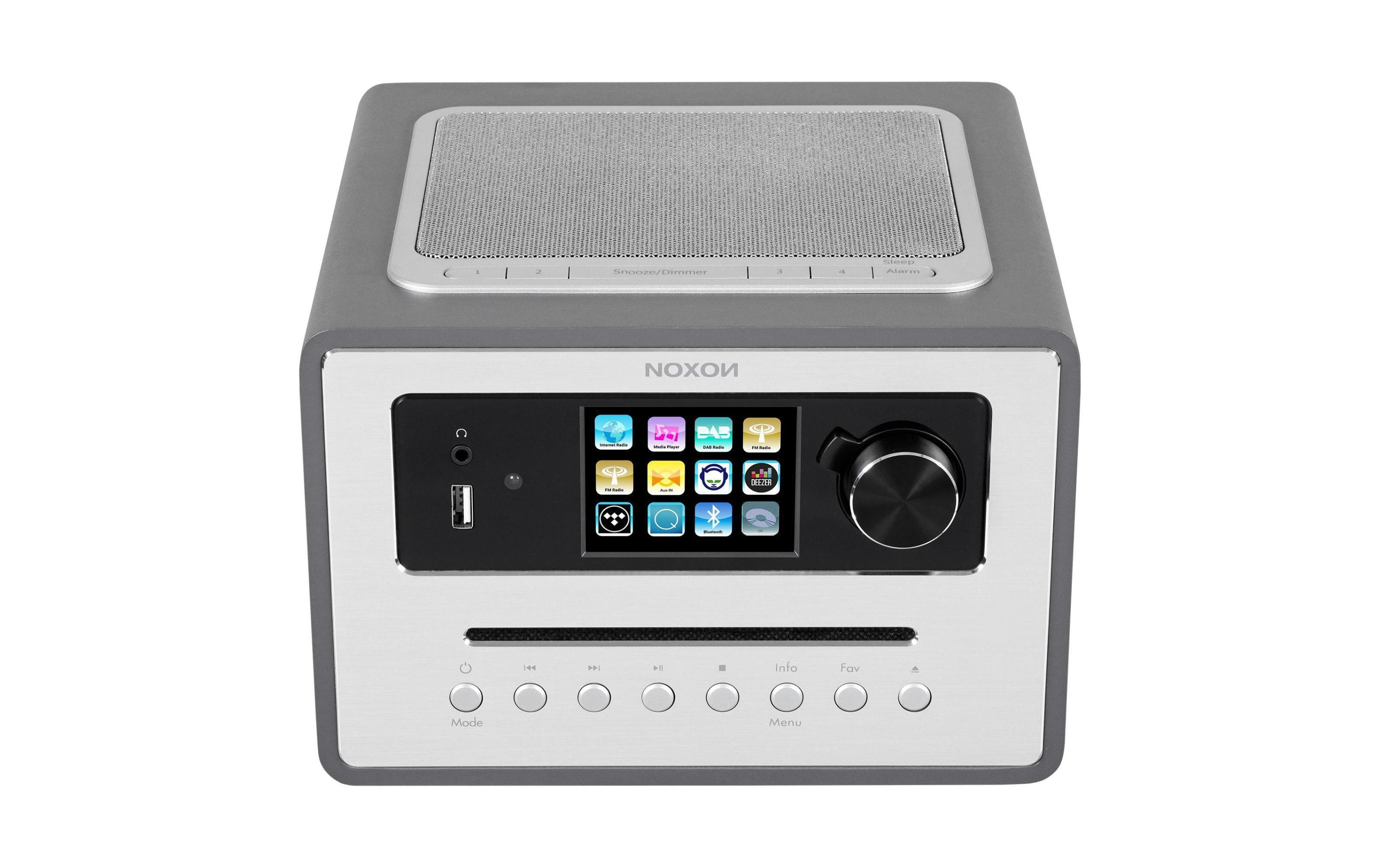 Radio/CD-Player iRadio 500 Anthrazit<br>DAB+, Internetradio oder UKW