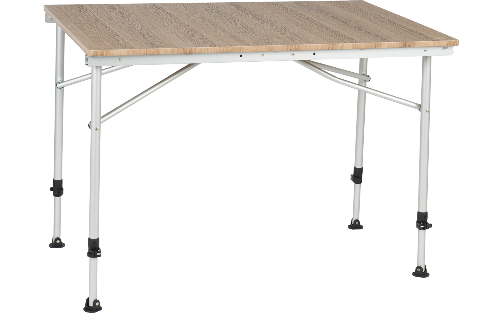 Travellife Sorrento ausziehbarer Tisch braun 80/110/140cm