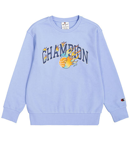 Champion Sweatshirt - Blau m. Logo