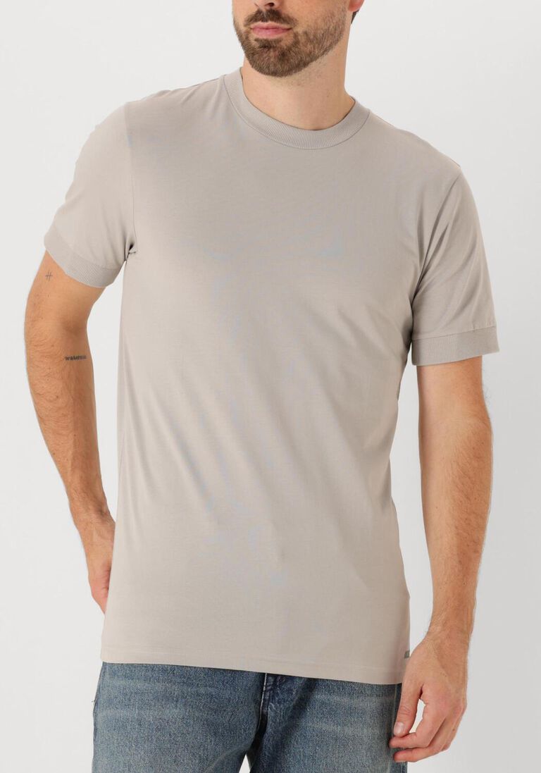 lichtgrijze drykorn t-shirt anton 520062
