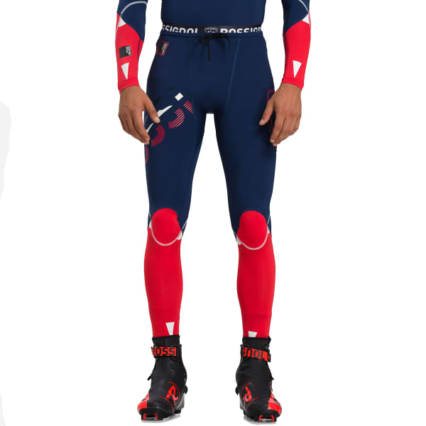 Collant ski de fond ROSSIGNOL INFINI COMPRESSION RACE TIGHTS DARK NAVY