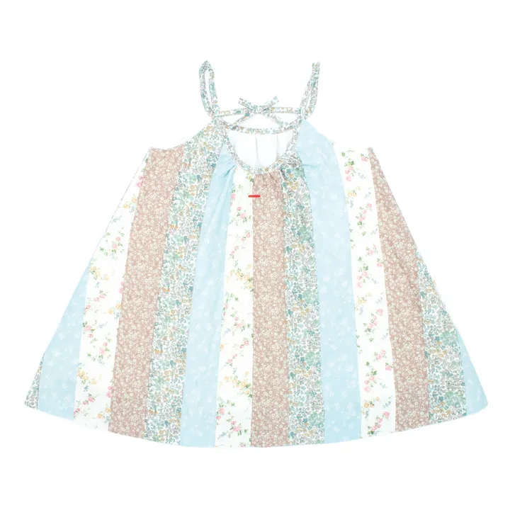 Esther Robe Carlota Patchwork | Vert