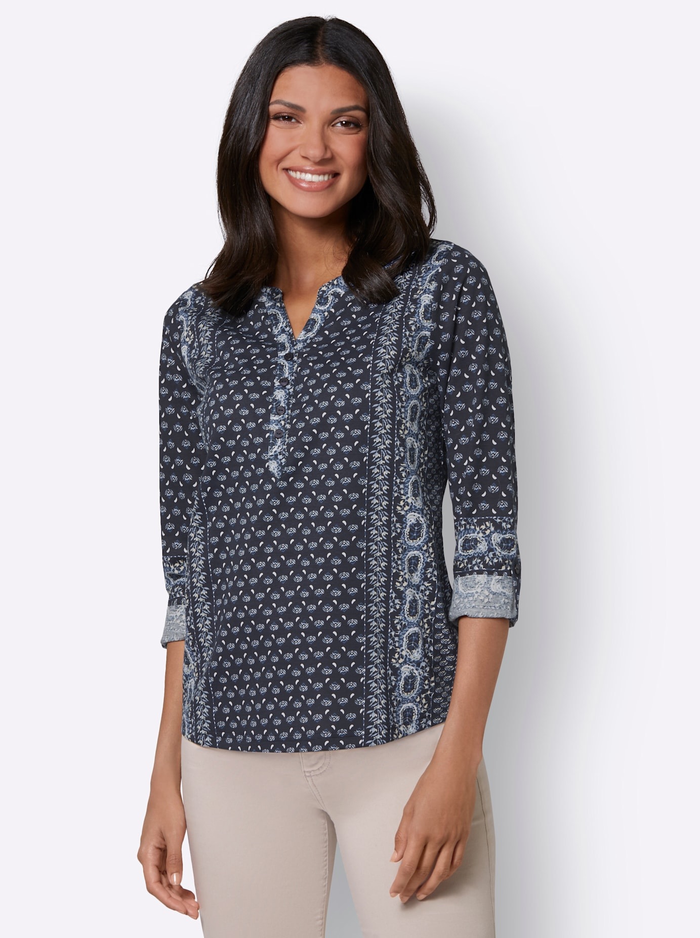 Classic Basics Print-Shirt »Druck-Shirt«, 1 Stk.