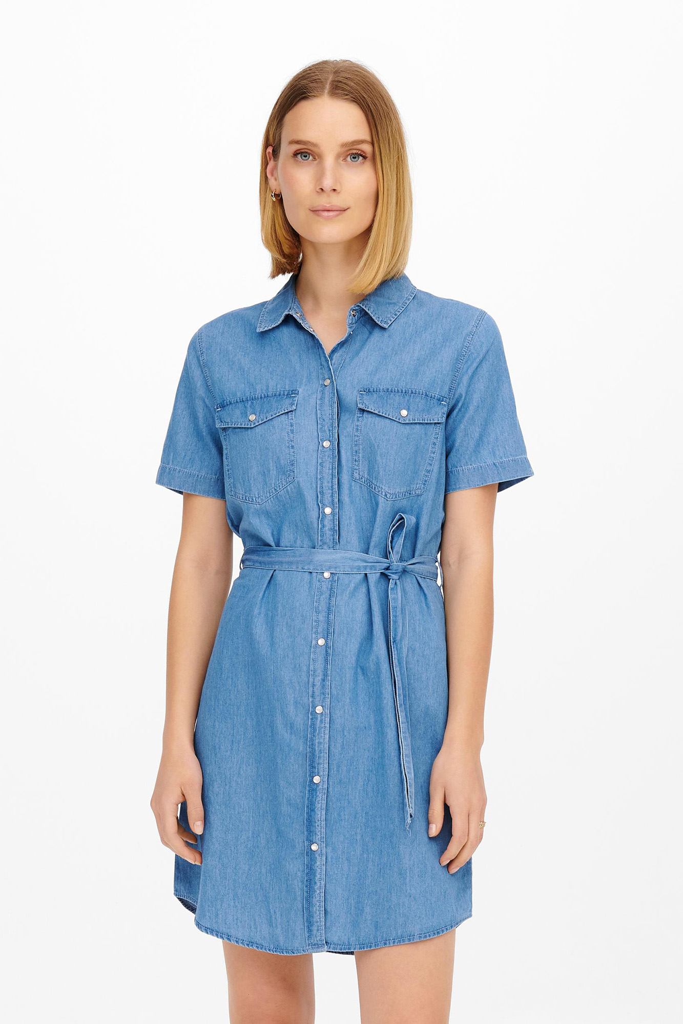 Vestido jeans curto
