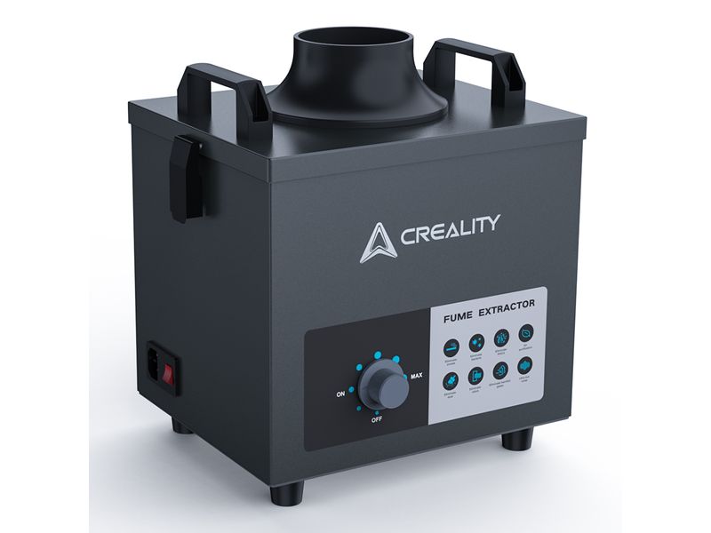 Creality Filteranlage Fume Extractor 100W Rauch Absauggerät für Lasercutter und 3D Drucker