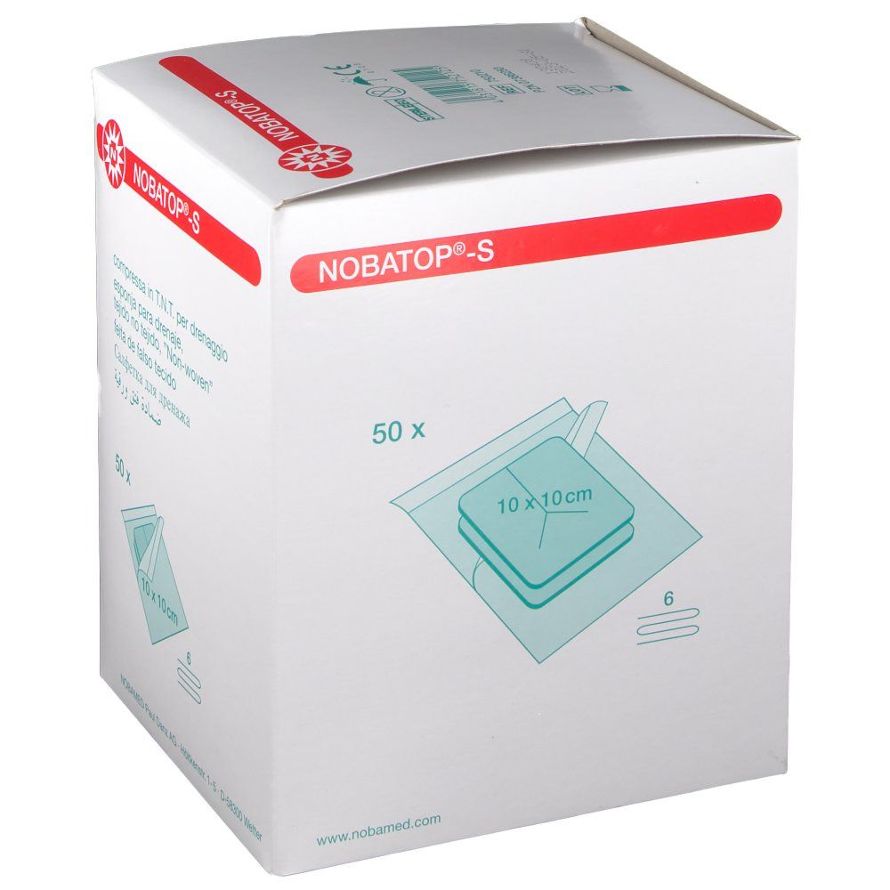 NOBATOP®-steril S 10 x 10 cm