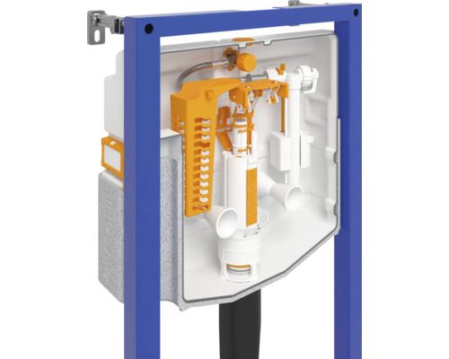 Cersanit City Square wandclosetset, randloos, glanzend wit, met toiletzitting, mechanische inbouwreservoir SZWZ1008556282