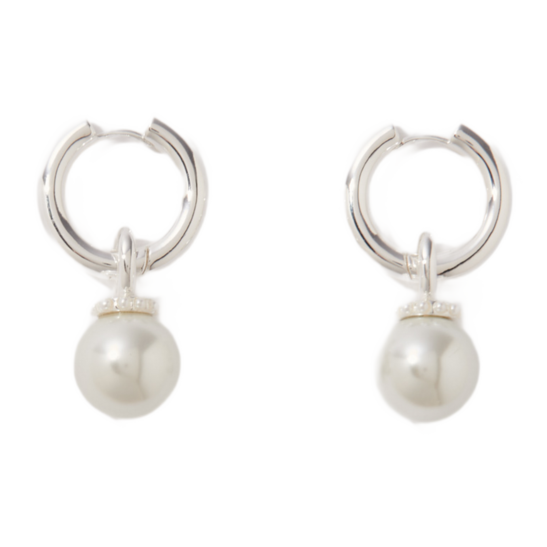 Boucles d'oreilles créoles | Argent