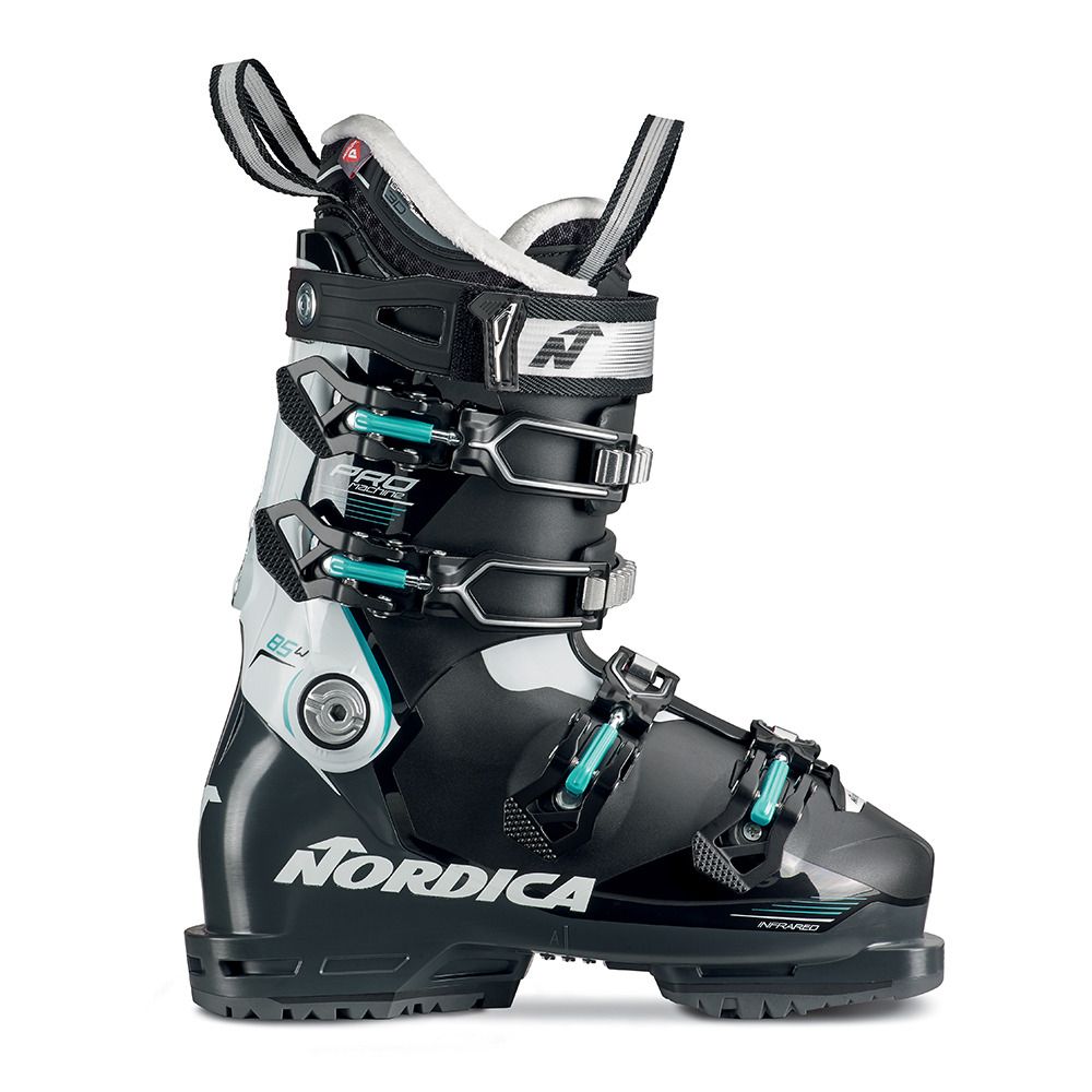 Nordica PRO MACHINE 85 W (GW) - Chaussures ski Femme noir/blanc/vert