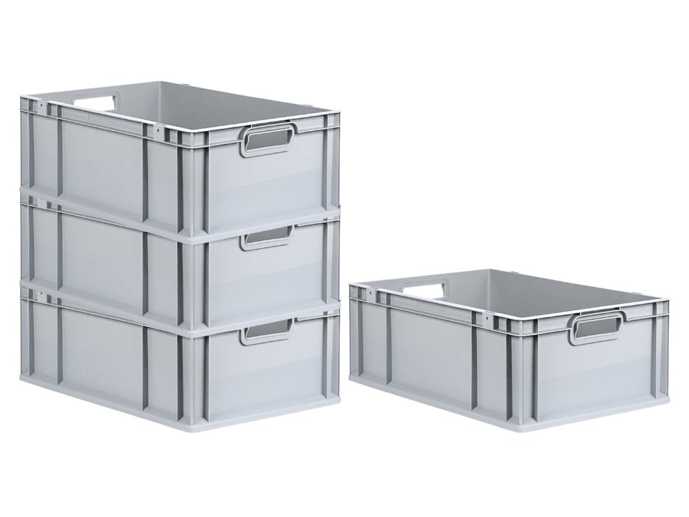 PROREGAL SuperSparSet 4x Eurobox NextGen Grip HxBxD 22 x 40 x 60 cm 44 liter
