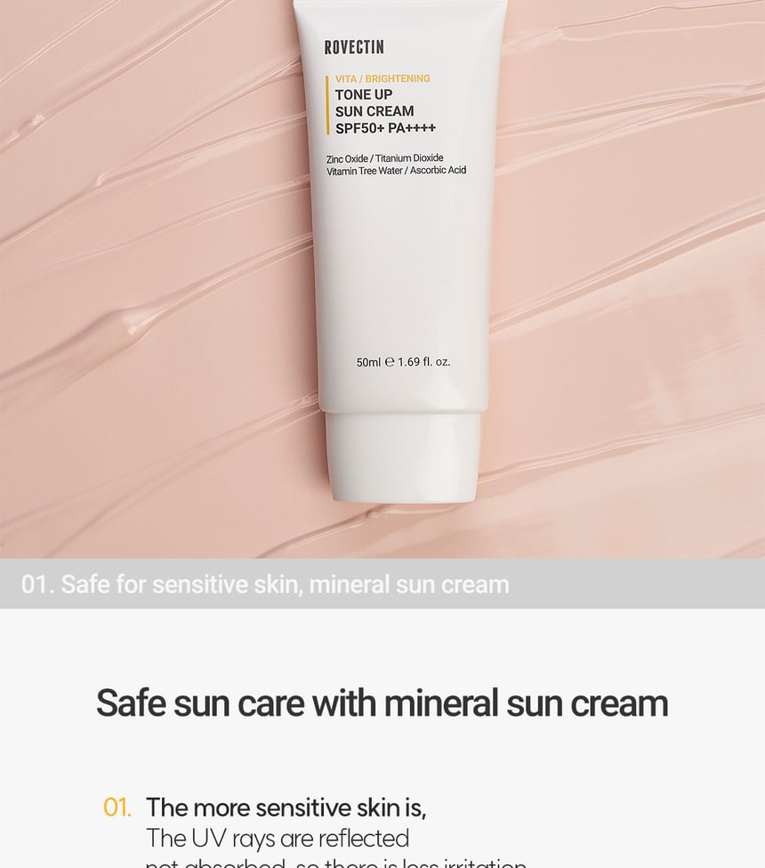 ROVECTIN - Vita Tone Up Zonnecrème