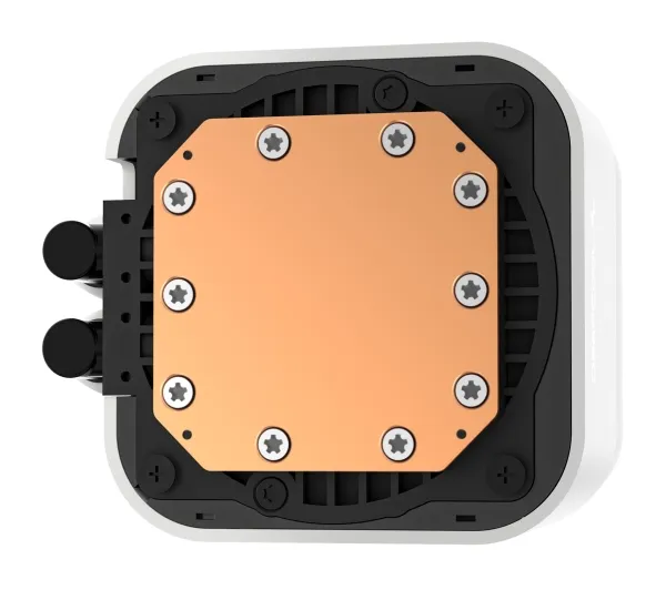 DeepCool LQ360 WH, Væskekølingssæt, 12 cm, Sort