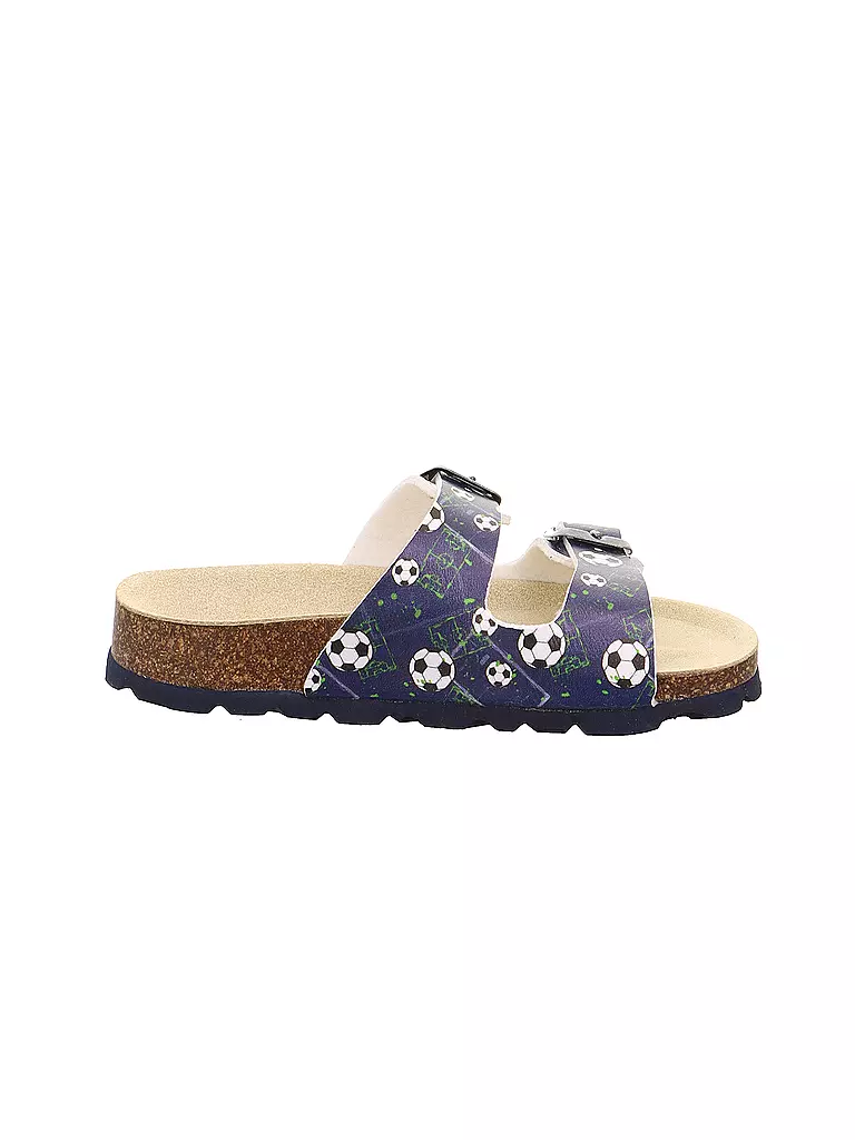SUPERFIT Jungen Hausschuhe - Pantoffel  blau