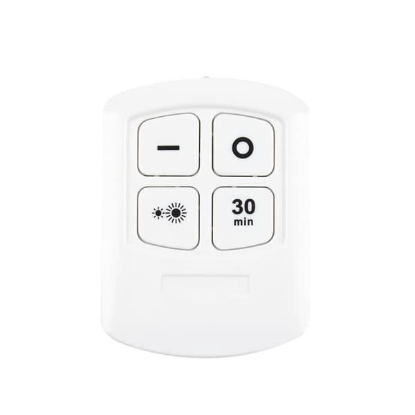 2x CoB LED-lys med fjernkontroll