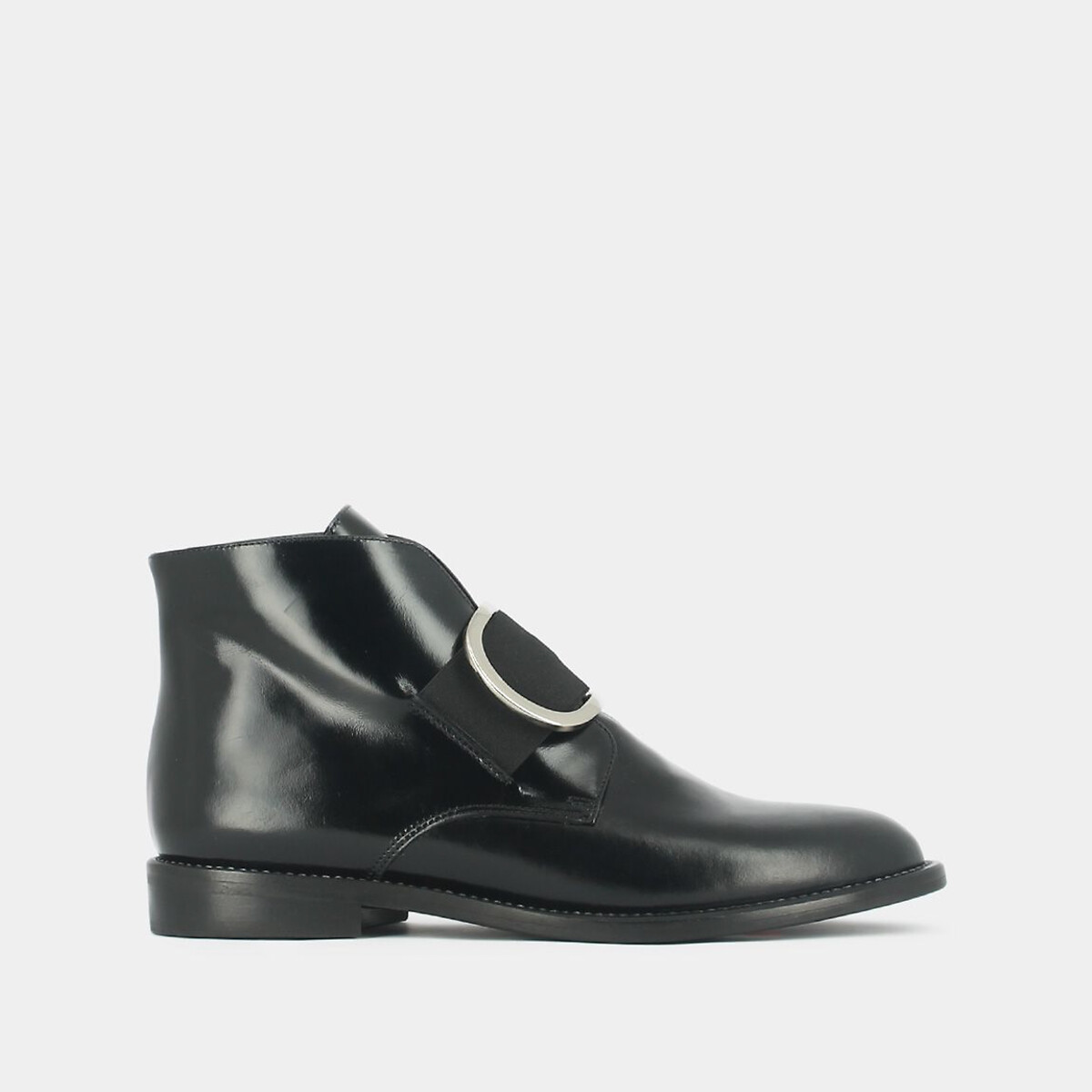 JONAK<br>Botas de couro com fivela Dida