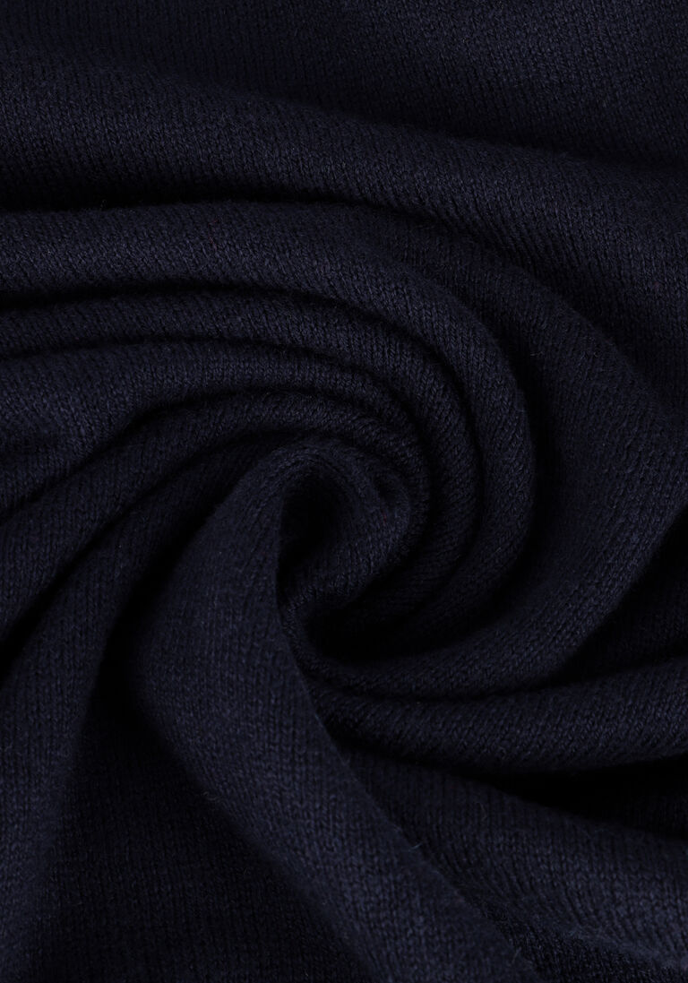 TOMMY HILFIGER donkerblauwe tommy hilfiger trui pima org ctn cashmere crew neck