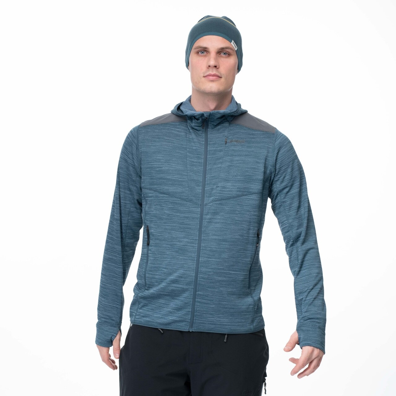 Rabot Active Mid Hood Jacket Herre Orion Blue