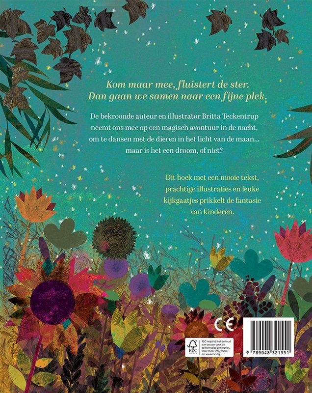 Boek - Kom Maar Mee - Britta Teckentrup - Avontuur - Illustraties