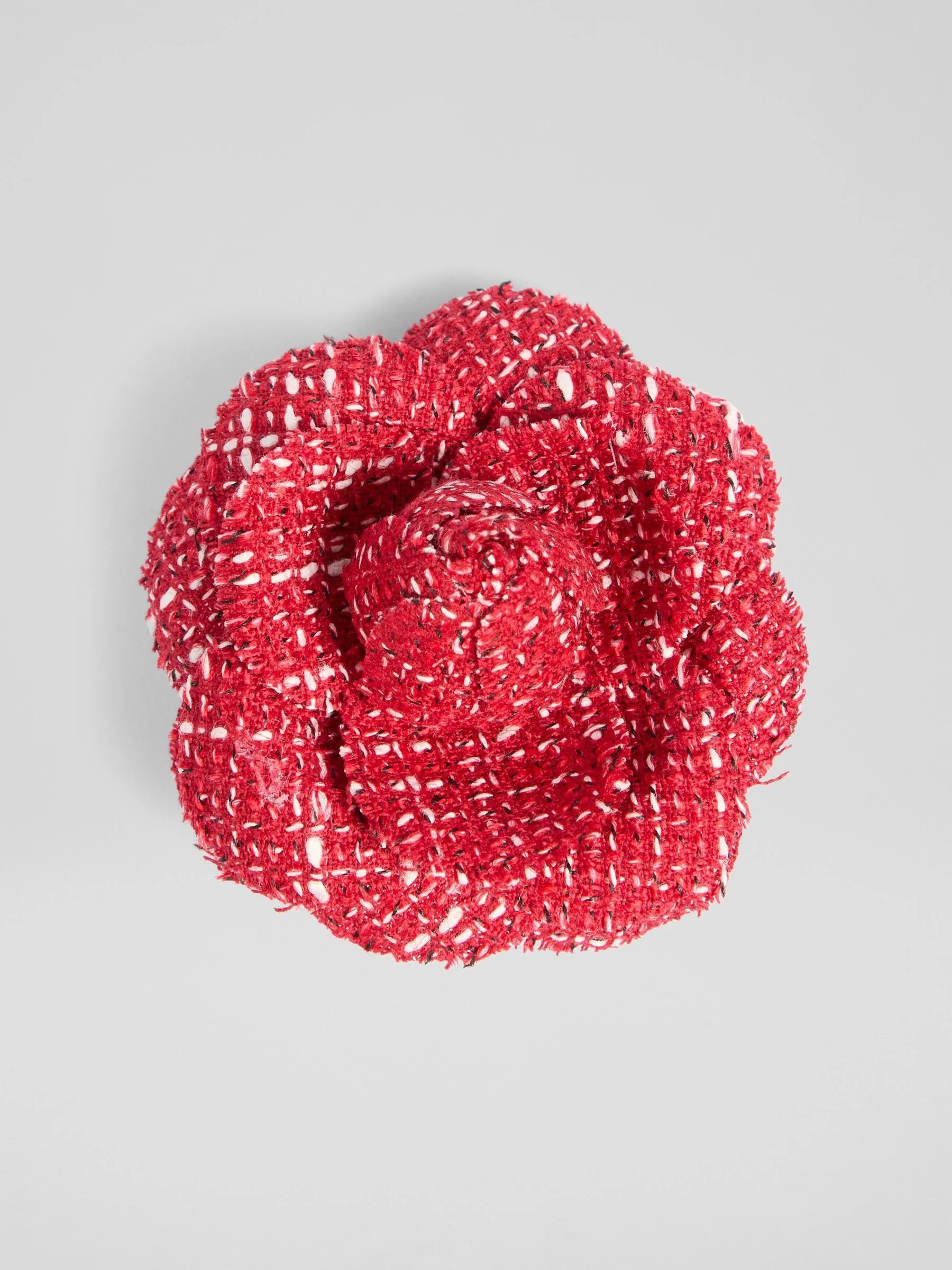 LK Bennett Red Cotton Corsage