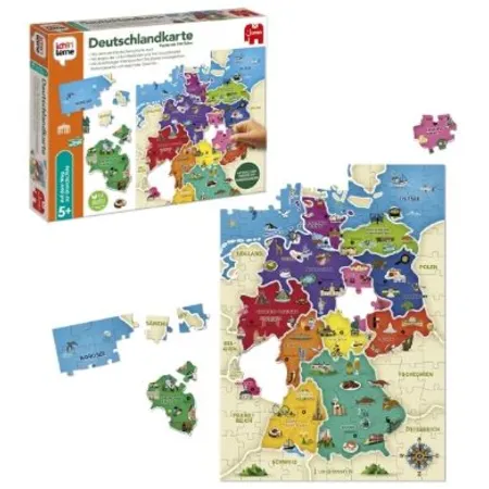 Jumbo Spiele Ich lerne Deutschlandkarte