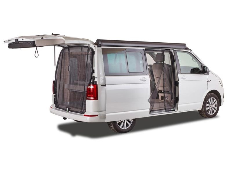 Van Quito Schiebetürenmoskitonetz, Magnet RV, standard VW T Beifahrerseite (rechts), Maschenweite Standard